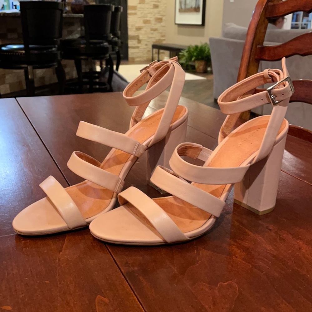 Halogen brand sandals. 3 inch heels